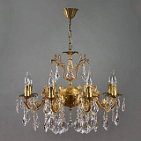 Люстра подвесная хрустальная Ambiente 2118/8 AB New Leaf