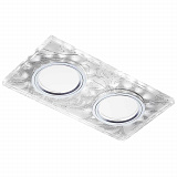 Светильник встраиваемый Ambrella light S234/2 W/CH/WH