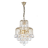 Люстра подвесная хрустальная галогеновая Arti Lampadari Bellagio E 1.5.30.100 G