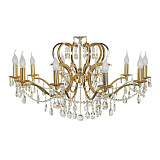 Люстра подвесная хрустальная Arti Lampadari Pisani E 1.1.10.601 G