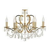 Люстра подвесная хрустальная Arti Lampadari Pisani E 1.1.6.601 G