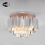 Люстра потолочная хрустальная Bogates 340/9 Strotskis Smart