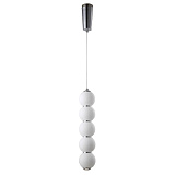 Светильник подвесной светодиодный Crystal Lux Desi SP5 Chrome/White