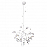 Люстра подвесная галогеновая Crystal Lux Evita SP36 White/Transparent