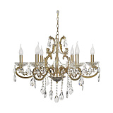 Люстра подвесная хрустальная Dio D`arte Trento E 1.1.6 G