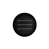 Светильник настенный светодиодный Elvan GW-1520-9W-WW-Bk