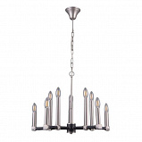 Люстра подвесная Elvan LU-39446/10-E14-SiBl