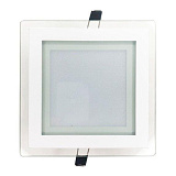 Светильник встраиваемый светодиодный Elvan VLS-705SQ-12W-WW-Wh