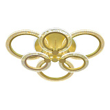 Люстра потолочная светодиодная Escada 10225/6LED Gold с пультом д/у