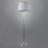 Торшер декоративный Eurosvet 01037/1 хром/прозрачный хрусталь Strotskis