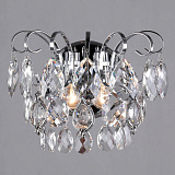 Светильник настенный Eurosvet 10081/2 хром/прозрачный хрусталь Strotskis