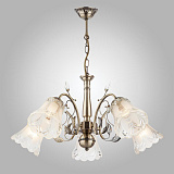 Люстра подвесная Eurosvet 30009/5 античная бронза