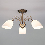 Люстра потолочная Eurosvet 30107/3 античная бронза