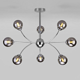 Люстра на штанге галогеновая Eurosvet 30179 хром