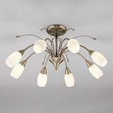 Люстра потолочная Eurosvet 30280/8 античная бронза