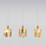 Светильник подвесной Eurosvet 50101/3 перламутровое золото