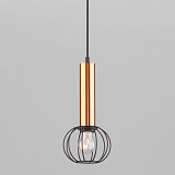 Светильник подвесной Eurosvet 50178/1 черный/бронза