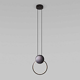 Светильник подвесной светодиодный Eurosvet 50217/1 LED черный жемчуг