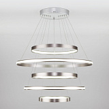 Светильник подвесной светодиодный Eurosvet 90179/5 сатин-никель с пультом д/у