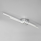 Светильник потолочный светодиодный Eurosvet 90243/4 хром с пультом д/у