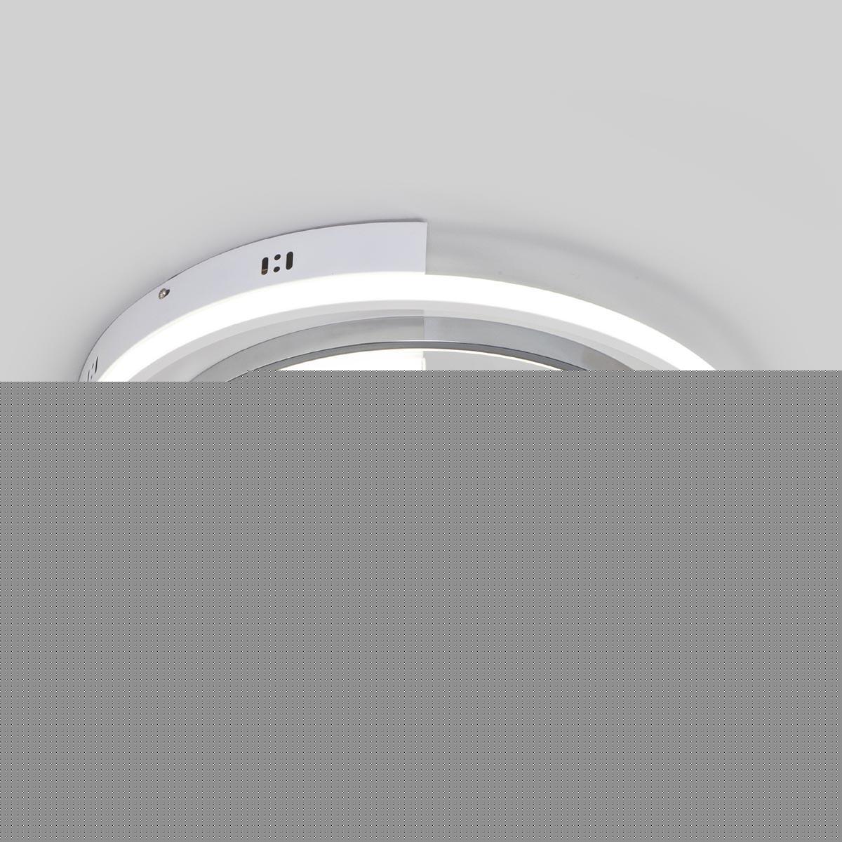 Светильник потолочный светодиодный Eurosvet 90248/3 белый/ хром с пультом д/у