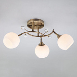 Люстра потолочная Eurosvet 9604/3 античная бронза