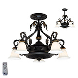 Люстра с вентилятором с пультом д/у Favourite 1299-5PC