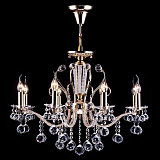 Люстра потолочная подвесная хрустальная Freya FR130-08-G
