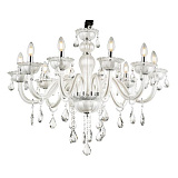 Люстра  подвесная хрустальная Globo 64118-10