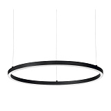 Светильник подвесной светодиодный Ideal Lux Oracle Slim D90 Nero