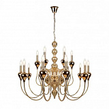 Люстра большая iLamp 88003-10+5 GD