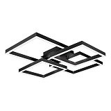 Светильник потолочный светодиодный iLedex 8139-400+350-X-T BK с пультом д/у