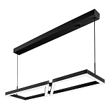 Светильник подвесной светодиодный iLedex 8302-750X200-D-T BK с пультом д/у