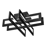 Светильник потолочный светодиодный iLedex 9082-600*600-X 96W BK с пультом д/у