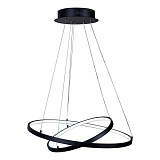 Светильник подвесной светодиодный iLedex D098-2 (600X400) BK с пультом д/у