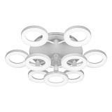 Люстра потолочная светодиодная iLedex FS-014-X9 108W WH с пультом д/у