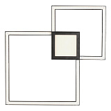 Светильник настенно-потолочный светодиодный iLedex X046424 24W 3000K BK