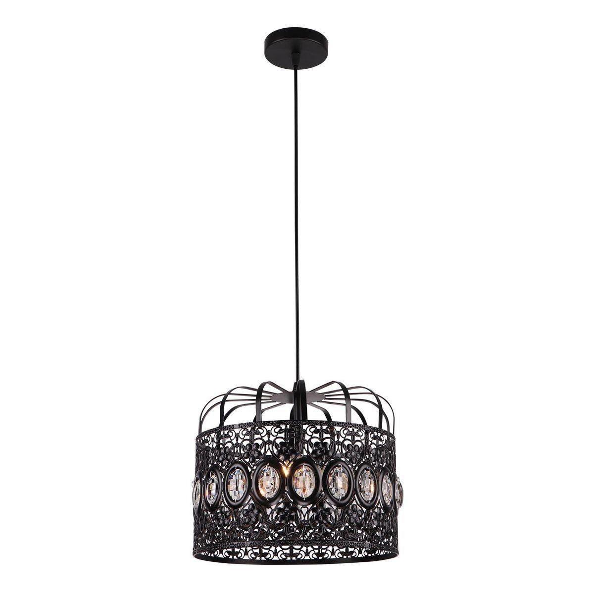 Люстра подвесная IMEX MD.3090-3-P BK