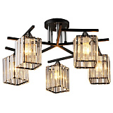 Люстра потолочная хрустальная IMEX MD.3278-5-S BK+CH