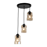 Люстра подвесная IMEX MD.8809-3-P BK