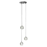 Люстра подвесная хрустальная галогеновая Loft IT 10112/3