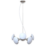 Люстра подвесная галогеновая LuceSolara 3019/8S Chrome/White