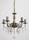 Люстра подвесная хрустальная Lucia Tucci Torino 135.5 Mat Antique