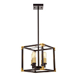 Люстра на штанге Lumina Deco LDP 1140-4 BK+MD