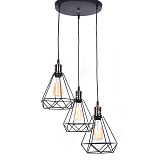 Люстра подвесная Lumina Deco LDP 11609-3 BK