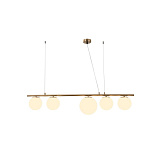 Светильник подвесной Lumina Deco LDP 6012-5 MD+WT