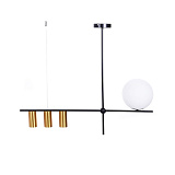 Светильник подвесной Lumina Deco LDP 6042-4 BK+MD