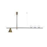 Светильник подвесной Lumina Deco LDP 6043-4 BK+MD