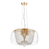 Светильник подвесной галогеновый Lumina Deco LDP 7018-500 PR+F.GD