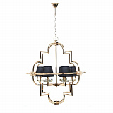 Люстра подвесная Lumina Deco LDP 8020-6 GD+BK